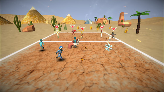 躲避球竞技场截图(1)