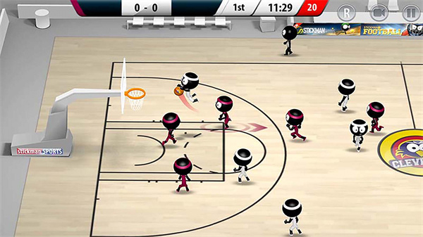 火柴人热血篮球截图(1)