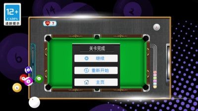 街机台球挑战赛截图(1)