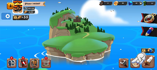 城堡战争：空闲岛屿截图(1)