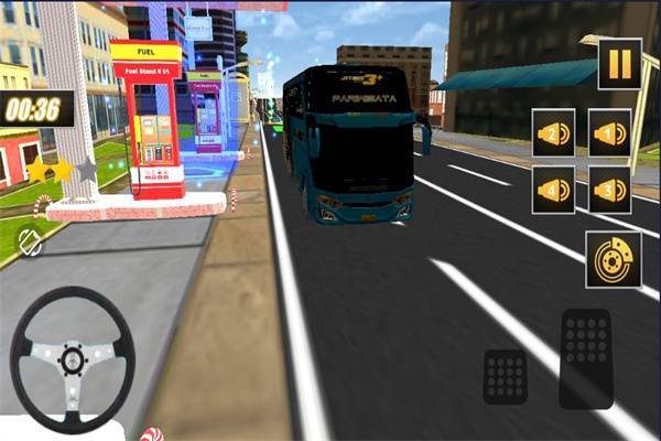 3D模拟公共汽车站截图(3)
