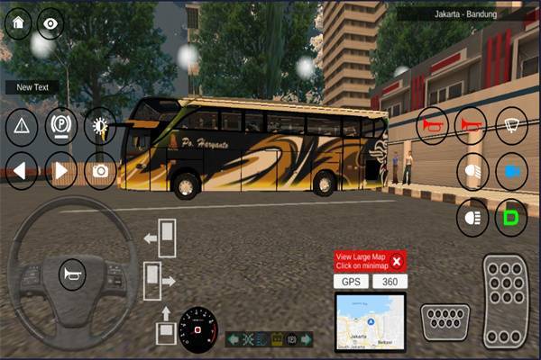 3D模拟公共汽车站截图(2)