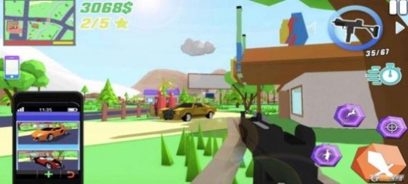 沙雕鹿之战暴徒生活截图(3)