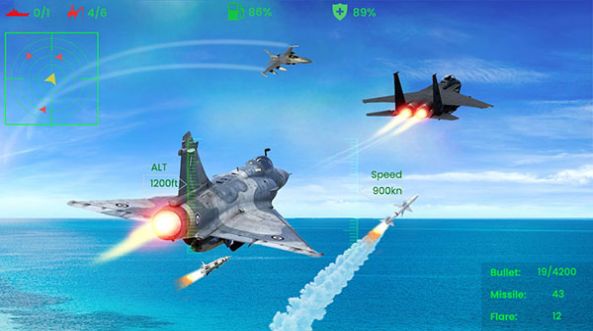 喷气式战机空袭截图(4)