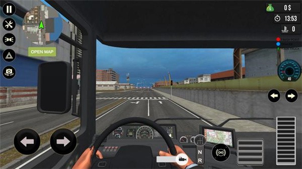 卡车运输模拟汉化修改版截图(1)