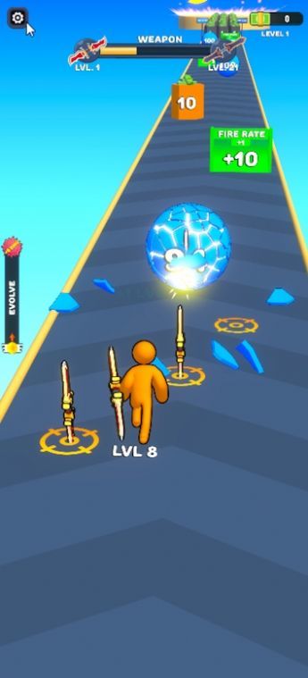 剑客射击跑酷截图(3)