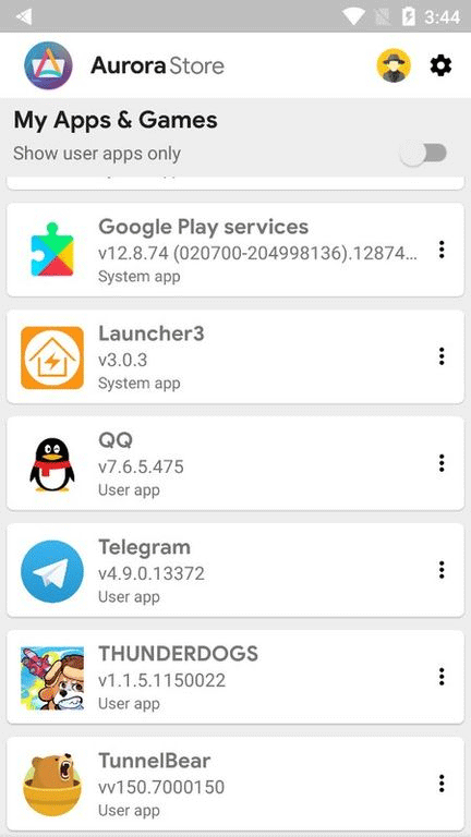 Aurora store截图(1)