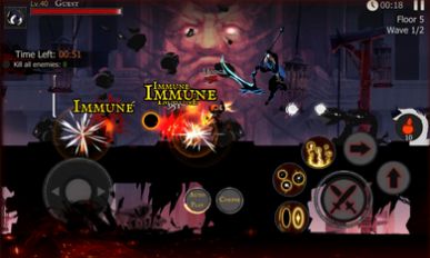 火柴人地牢黑暗骑士截图(1)