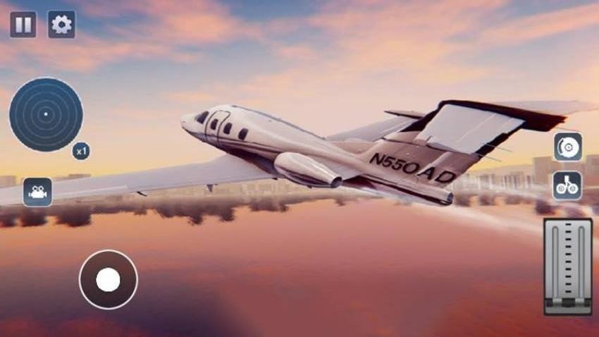 空中飞机飞行截图(1)