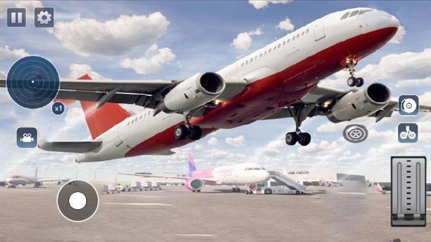 空中飞机飞行截图(2)