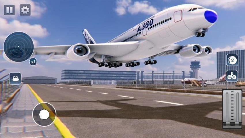 空中飞机飞行截图(3)