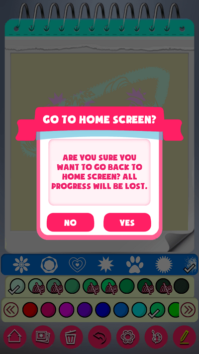 冰雪公主着色簿截图(1)
