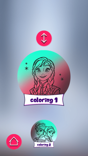 冰雪公主着色簿截图(3)