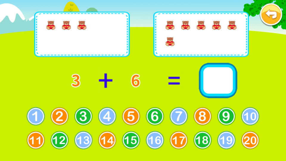 宝宝学堂加减法截图(1)