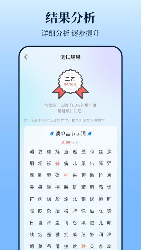 普通话测试iTest题库截图(1)