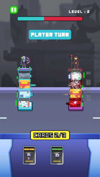 塔楼战争卡牌对战截图(3)