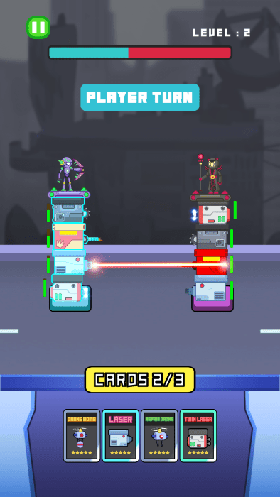 塔楼战争卡牌对战截图(2)