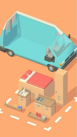 面包车生活家具设计截图(2)