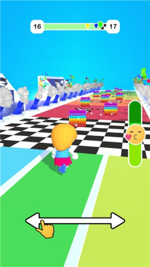 彩虹泡泡挑战截图(3)