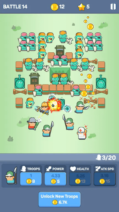 战士防御截图(2)