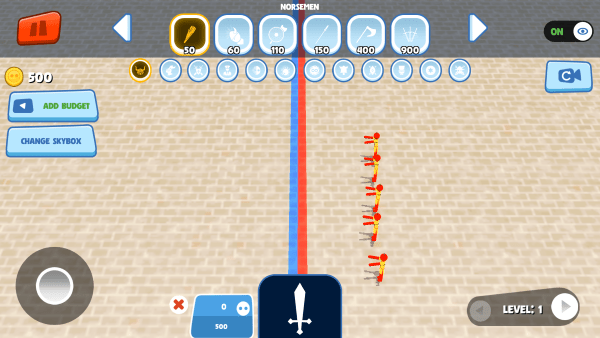 愚蠢战争模拟器截图(1)