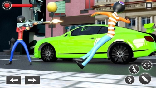 蜘蛛火柴人城市战斗截图(3)