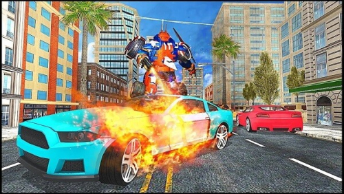 超级车变形机器人英雄截图(3)