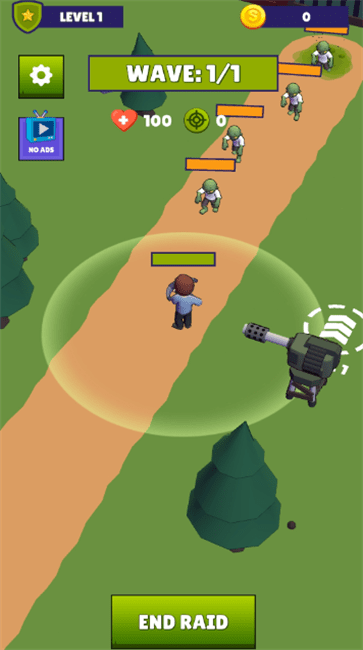 僵尸滚出去塔防截图(2)