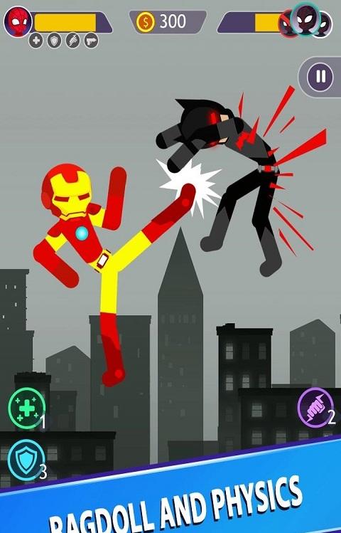 火柴人之超级影子战士截图(2)