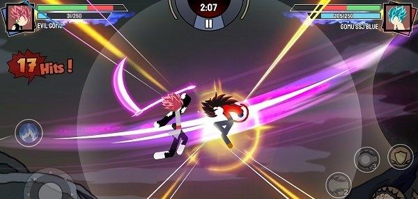 火柴人勇士超级龙影搏斗截图(1)