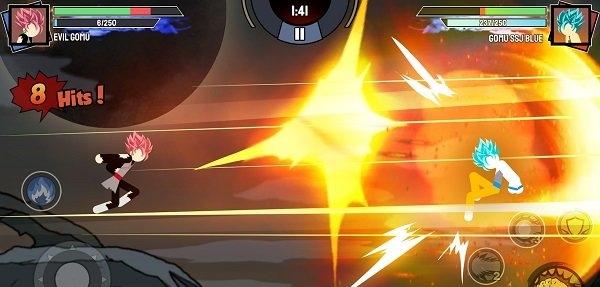 火柴人勇士超级龙影搏斗截图(3)