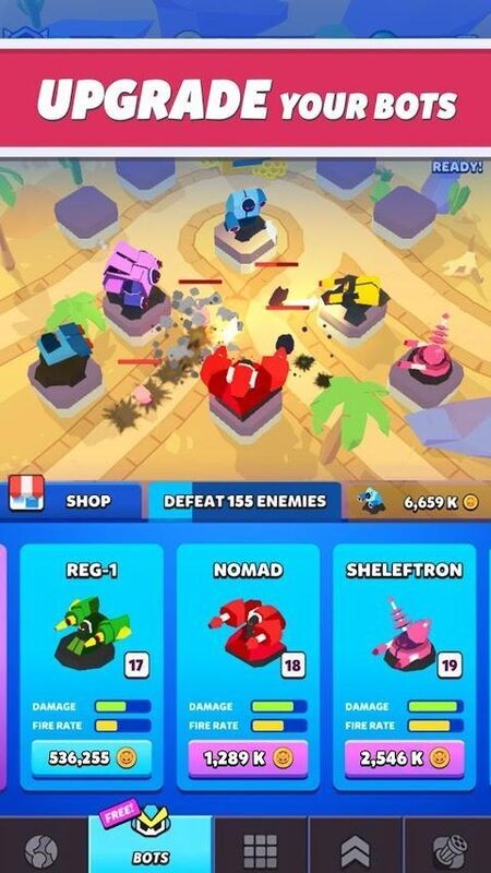 机器人塔防截图(1)