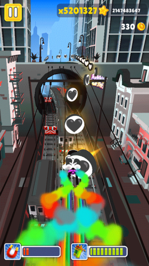 地铁跑酷zbc暗红纽约截图(1)