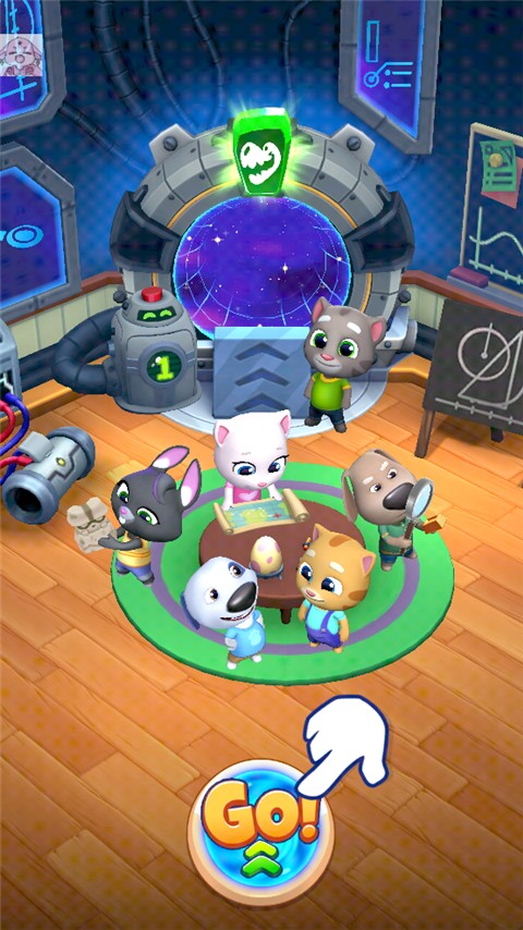 汤姆猫时光快跑截图(4)