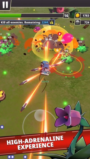 僵尸漂移竞技场截图(1)