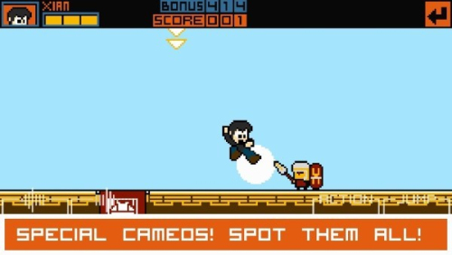 游戏开始像素战斗截图(1)