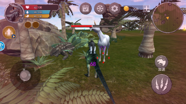 恐龙抗狼吞噬生存截图(1)