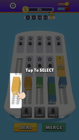 钱币分类堆叠与合并截图(1)