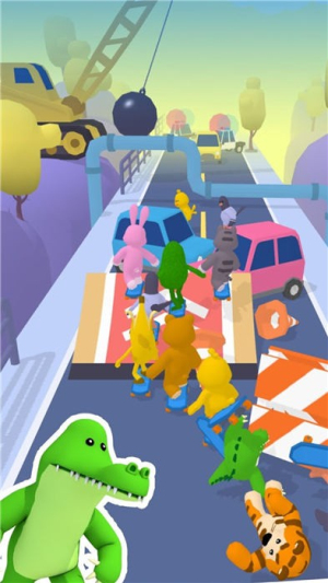 毛绒动物溜冰队截图(1)