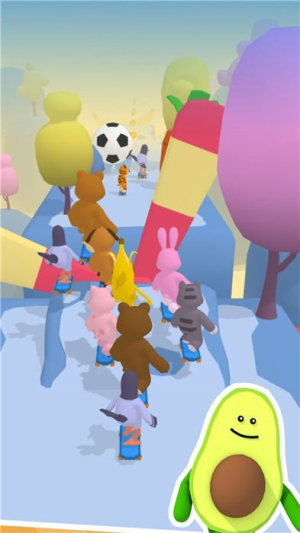 毛绒动物溜冰队截图(3)