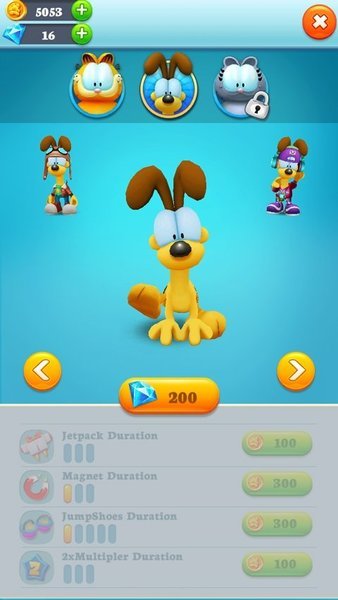 加菲猫跑酷中文版截图(3)