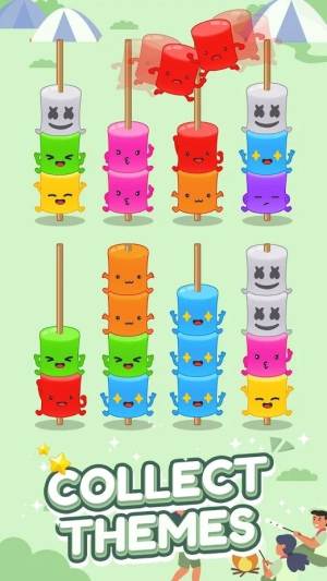 棉花糖排序益智拼图截图(2)