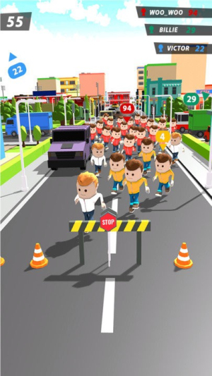 拥挤的人群城市截图(1)