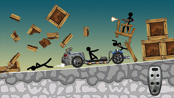 火柴人飙车正版截图(1)