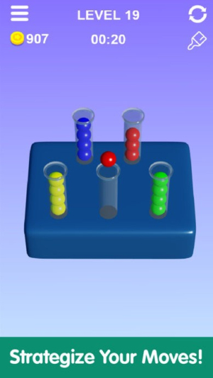 球球排序3d截图(2)