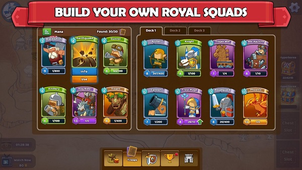 军团冲突王国崛起内置功能菜单截图(1)