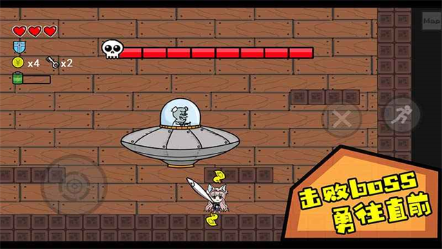 咸鱼侠大战b宫怪最新版截图(1)