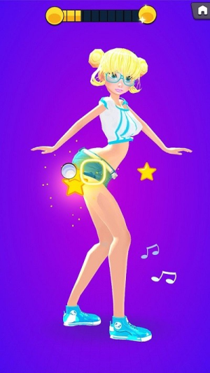 卡通女孩舞蹈截图(2)
