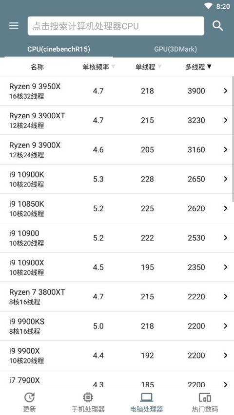 手机性能排行最新版截图(2)