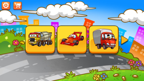 儿童车排序拼图截图(1)